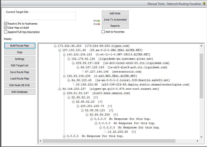 Network Routing Visualizer Screenshot